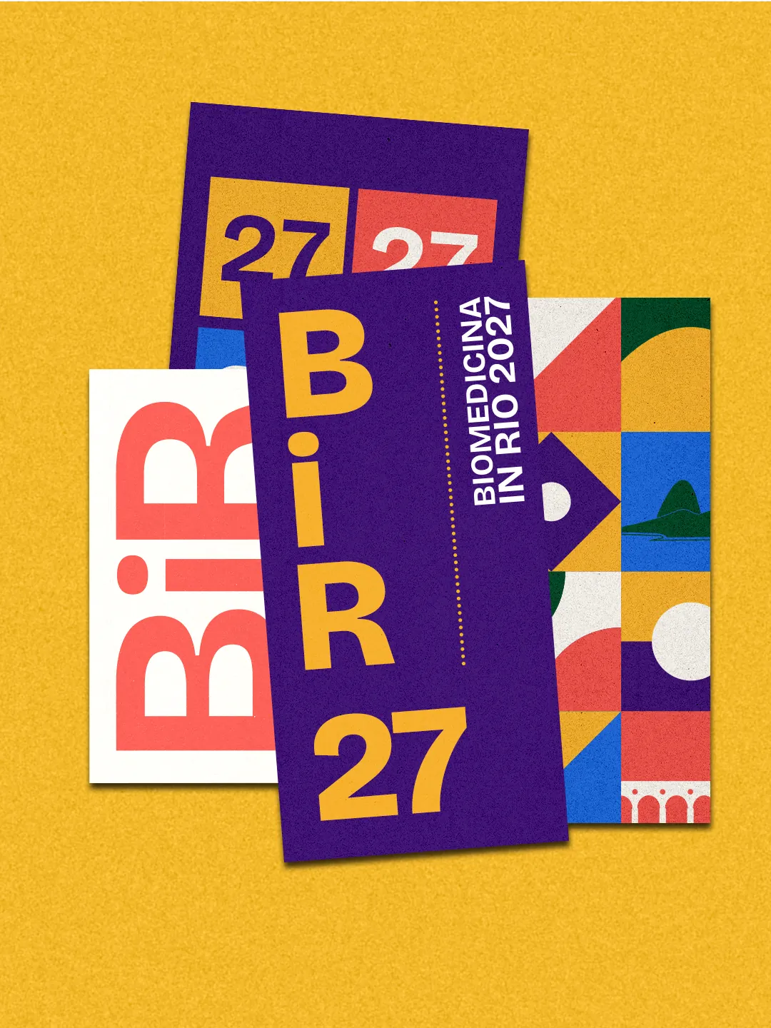 Biomedicina in Rio — aplicação da identidade, imagem 1 de 8