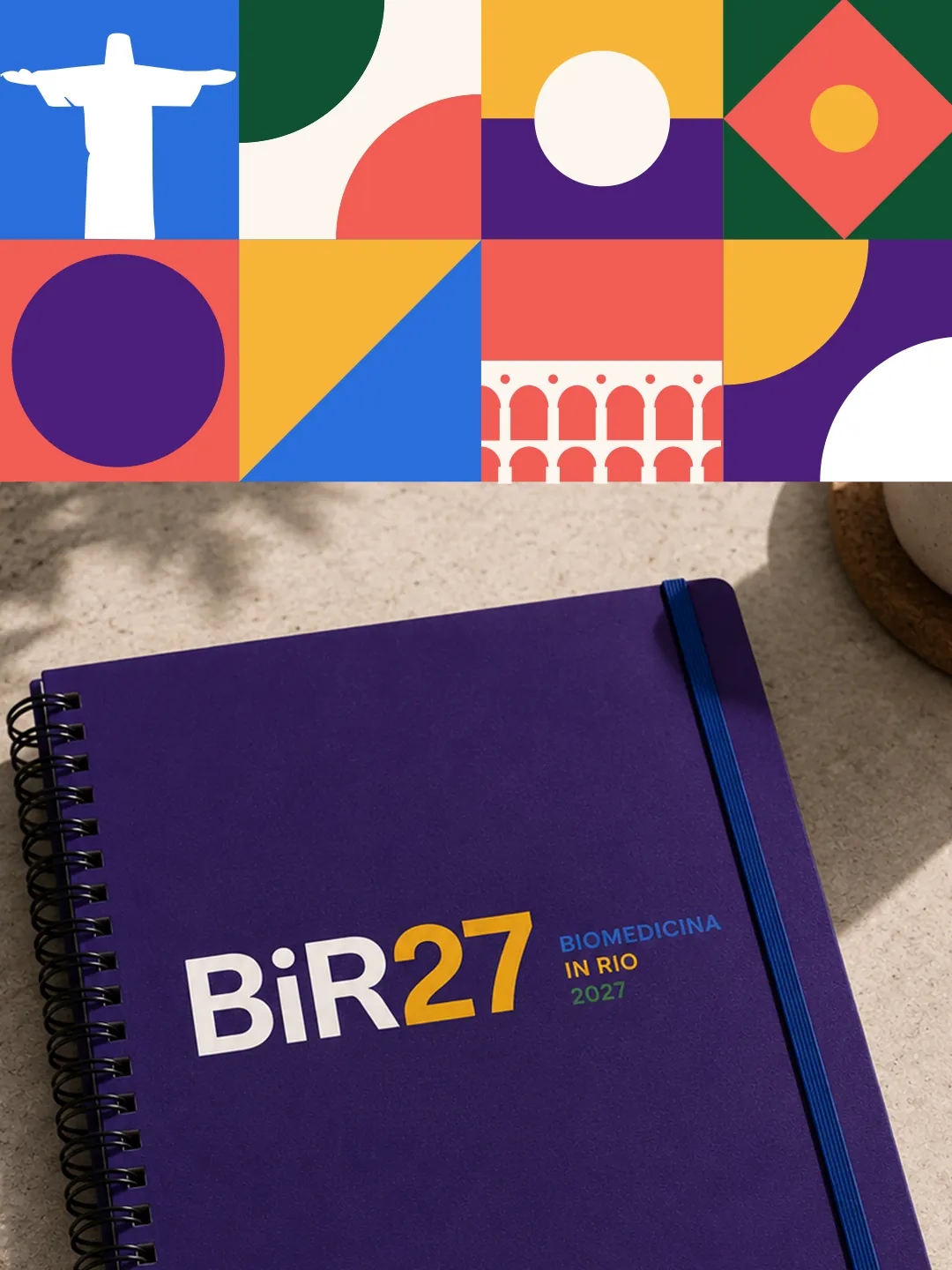 Biomedicina in Rio — aplicação da identidade, imagem 3 de 8