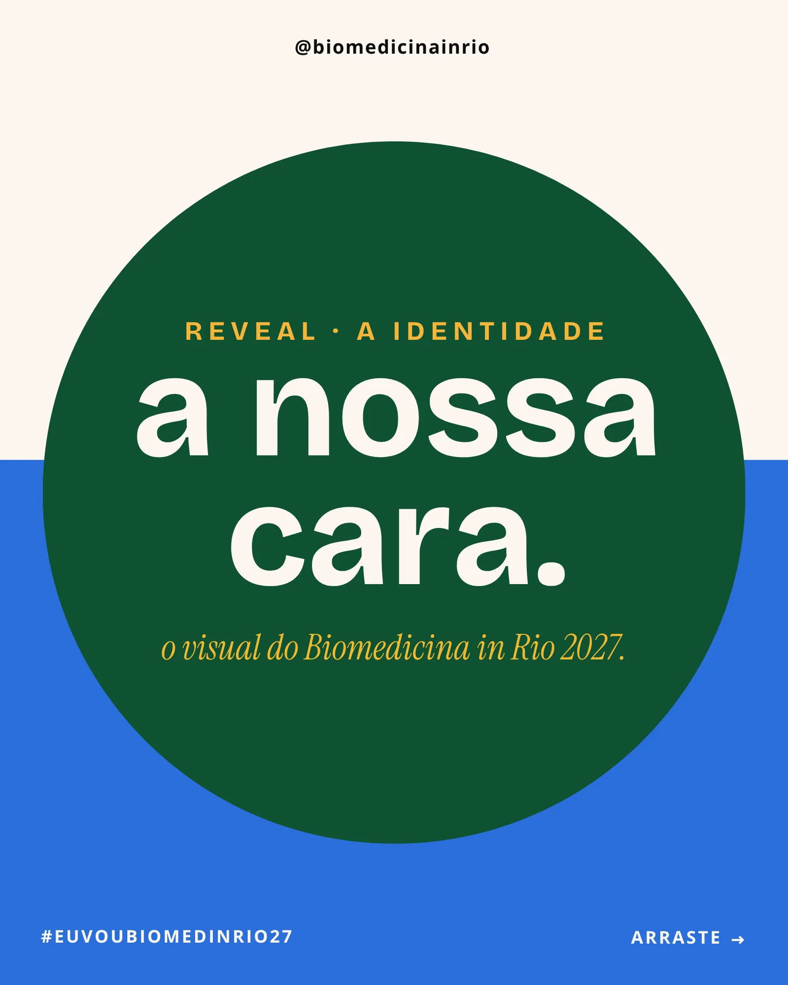 Post reveal da identidade