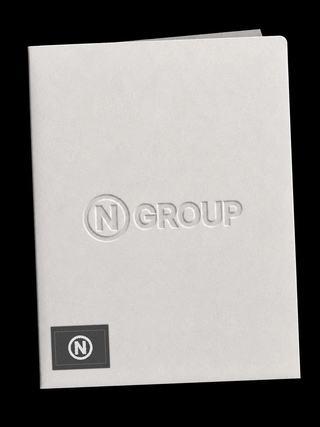 N•GROUP — aplicação da identidade, imagem 1 de 7