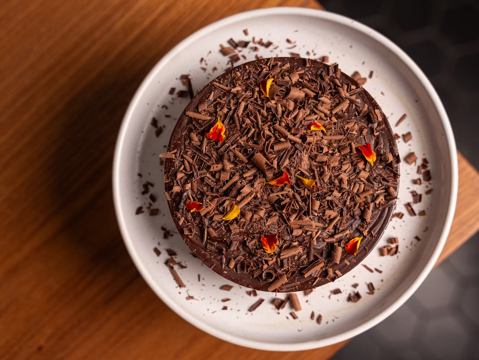 Torta cremosa de chocolate e doce de leite